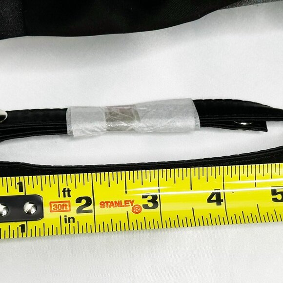 NWT Jessica McClintock Black Satin Bow Evening Clutch Bag - Picture 11 of 12